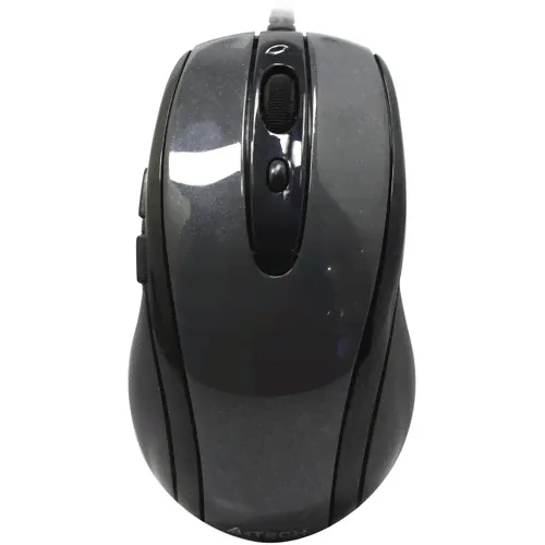 Мышь A4Tech V-Track Mouse <N-708X-1 Glossy Grey> (RTL) USB 6btn+­Roll-2