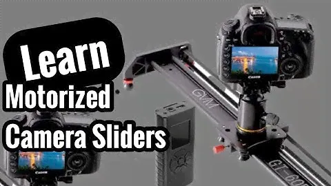 Learn How to Use Motorized Camera Slider Video Rail Track Dolly for Video Shooting Time-Lapse