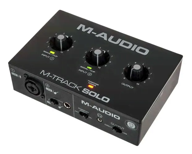 Внешняя звуковая карта M-Audio M-Track Solo-0