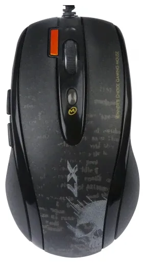 Мышь A4Tech V-Track F5 черная