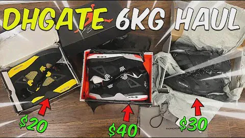 BEST BUDGET SUMMER DHGATE HAUL! (Balenciaga, Jordans, + More)